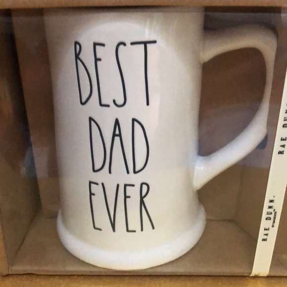 Rae Dunn “ Best Dad Ever” & “Beer” mug set - Picture 2 of 6